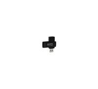 Clé USB 128 Go, USB 3.2 - Adata (UC310-128G-RBK) - Noir