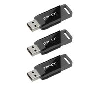 PNY Attaché X USB 3.2 Gen1 Type A - 128Go (Pack de 3)
