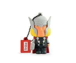 Clé USB 16 Go Thor - Mémoire Flash Drive 2.0 Originale Marvel Avengers, Tribe FD016503