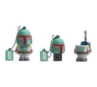 Cle USB 2.0 Silver Sanz BOBA FETT 16Go Vert Rouge