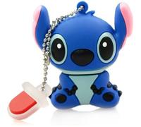 Clé USB 2.0 64Go - Stitch - Bleu - USB 2.0 certifiés - Garantie 1 An - Résistance aux chocs