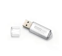Clé USB 2.0 avec mémoire flash - Couleur : argent - Capacité : 64 Mo