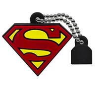 Emtec Clé USB ECMMD16GDCC01 DC Comics Superman 16 Go gomme souple 15/5 MB/s avec chaîne Multicolore