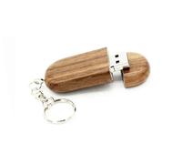 clé USB 2.0 créative en bois, avec ,4GB,8GB,16GB,32GB,64GB,128GB - Type walnut wood no box-64GB
