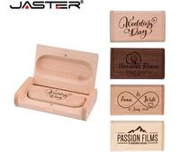 Clé USB 2.0 en bois JASTER TYPE-C 128 Go, Clé USB publicitaire créative avec logo gratuit, Clé USB 64 Go avec boîte, Clé USB 32 Go Bamboo NO BOX