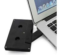 Clé USB 2.0 en forme de cassette unique et nouveauté 64 Go USB 2.0 Flash Drive Cool Clé USB Clé USB Drôle U Disque Cadeau (Noir)