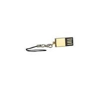 PConKey Clé USB 2.0 étanche Super-Slim ''Gold'' - 32 Go