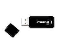 Clé USB 2.0 INTEGRAL Flash Drive Black 8 GB (Noir)