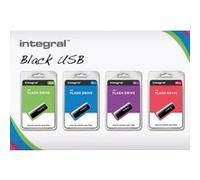 Integral INFD64GBBLK lecteur USB flash 64 Go USB Type-A 2.0 Noir