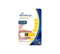 Cle USB 2.0 MediaRange Nano 16Go Jaune