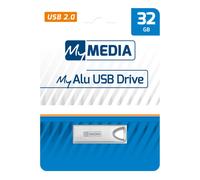 MyMEDIA My Alu USB 2.0 Drive Clé USB 32 GB argent 69273 USB 2.0