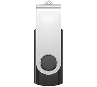 Clé USB 2.0 - NOIR - 128 Go - Stockage Rotation Disque Mémoire Stick