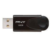 PNY Clé USB Attaché 4 – 128 Go USB 2.0 – Noir