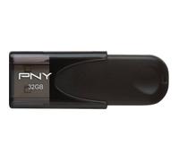 PNY Clé USB Attaché 4 Standard – USB 2.0 32 Go – Noir (FD32GATT4-EF)