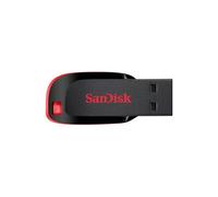 Clé USB 2.0 SanDisk Cruzer Blade, 32 Go, Noire