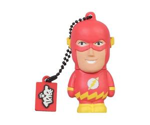Cle USB 2.0 Silver Sanz DC Comics Flash 16Go Beige Rouge