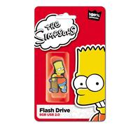 Clé USB 2 Officiel Bart Simpsons 8 GB Windows ME,2000,XP,Vista,7,8,10,11,Mac