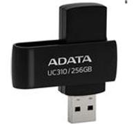 Clé USB 256 Go, USB 3.2 - Adata (UC310-256G-RBK) - Noir G