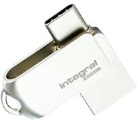 Clé Usb 256Gb 360-Dual Usb 3.2 Gen 1 Type A & Usb-C - Transferts À 5Gbps - Plug & Play - Compatible Avec Pc, Ordinateur Portable, Smartphones, Iphone 15/16, Macbook Pro/Air Et Ipad Pro