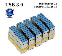Clé USB 3.0 avec puce en gros d'usine, clé USB, clé USB, 4 Go, 8 Go, 128 Go, 64 Go, 32 Go 10PCS