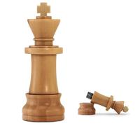 Clé USB 3.0 clé roi damier en bois 32 Go disque mémoire A03