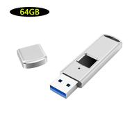 Clé USB 3.0 Kercan avec reconnaissance d'empreintes digitales, sécurité cryptée et confidentialité,