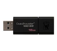 Clé USB 3.0 Kingston DataTraveler 100 G3 16 Go Noir G