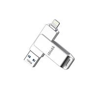 Clé USB 3.0 Mémoire Stick Pour iPhone 128Go avec Connecteur Lightning [Certifié MFi] à lExtension de Stockage ou le Transfert