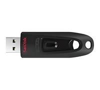 Clé USB 3.0 - SanDisk - Ultra - 16 Go - Vitesse de lecture 130 Mo/s - Noir