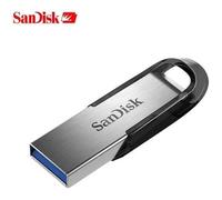 Clé USB 3.0 SanDisk Ultra Flair 128 Go - Hautes vitesses de transfert jusqu'à 150 Mo/s