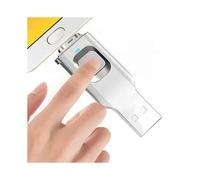 Clé USB 3.0 Type C OTG en Métal pour Empreintes Digitales pour Ordinateur Portable, Téléphone, Clé USB 32 Go