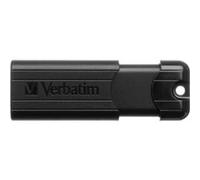 Clé USB 3.0 Verbatim PinStripe 128 Go Noire G