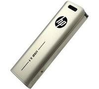 HP CLÉ USB 3.1 X796W 256 GO, DESIGN PUSH AND PULL, FINITION MÉTALLIQUE