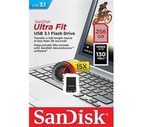 SanDisk Ultra Fit lecteur USB flash 256 Go USB Type-A 3.2 Gen 1 (3.1 Gen 1) Noir