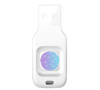 Clé USB 3.2 à empreintes digitales, clé USB cryptée de 256 Go, clé USB, protection de sécurité biométrique, clé USB pour PC, smartphone, ordinateur portable,32G