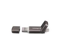 Clé USB 3.2 Gen 2x1 SlimXpress 512 GB, Double Port Type-C et Type-A, SSD Portable, Lecture Jusqu’à 550 MB/s et écriture Jusqu’à 500 MB/s.