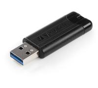 Clé USB 3.2 Verbatim PinStripe - 256Go (Noir)