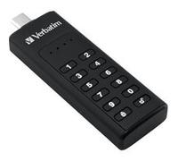 Clé USB 32 GB Verbatim Keypad Secure 49430 noir USB-C® 1 pc(s)