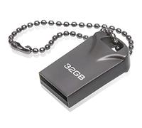 Clé USB 32 Go, Mini Clef USB 32 GB Pen Drive USB Flash Drive 32GB avec Pendentif Porte Clés pour Ordinateur Portable/PC/Voiture etc.