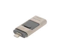Clé USB 32 Go OTG iPhone iPad Smartphone Tablette - Prise Lightning / micro-USB