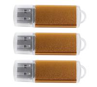 Clé USB 3X Flash Pen Drive U Disk pour PS3 PC TV Couleur : Doré Capacité : 64 Mo