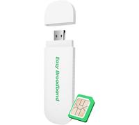Clé USB 4G LTE avec Wi-FI 6 ¿ Point d'accès Mobile pour Ordinateur Portable/PC/Tablette/téléphone, clé Internet Plug & Play avec Carte SIM Gratuite, Modem Wi-FI de Voyage