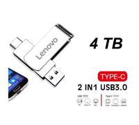 Clé USB 4TB 2 en 1 Type C Pen Drive 4 TB Portable Clef USB3.0 USB C