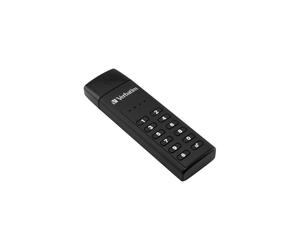 Clé USB 64 GB Verbatim Keypad Secure 49428 noir USB 3.1 (Gen 1) 1 pc(s)