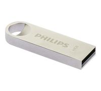 Philips Clé USB 2.0 Moon Édition High Speed 64 Go Aluminium Porte‑clé 20 Mo/s