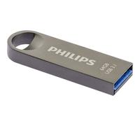 Philips Clé USB Moon Édition Ultra Speed 64 Go USB 3.1 – 180 Mo/s, Aluminium, Porte‑clé