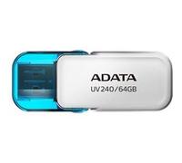 Clé USB 64 Go, USB 2.0 - Adata (AUV240-64G-RWH) - Blanc G