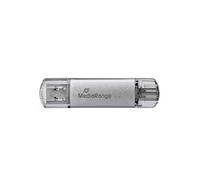 Clé USB 64Go Double Connecteur USB C et USB 3.0 Gris