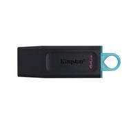 Kingston DataTraveler Exodia DTX/64GB Clé USB 3.2 Gen 1 - avec capuchon de protection et anneaux pour porte-clés de plusieurs couleurs