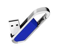 Clé USB à Boucle de Printemps Clé USB 2.0 Bâton de mémoire Mémoire Externe USB Stockage de données Cadeau d'anniversaire d'étudiant pour Enfants (32GB,Bleu)
